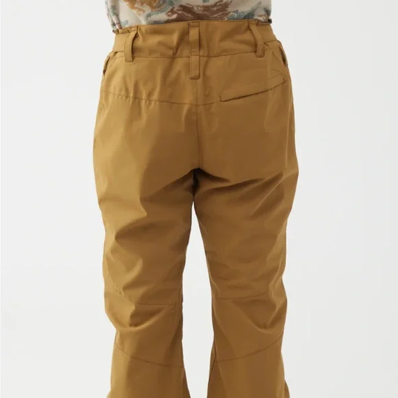 O'Neill Women's Mustard Brown Snow Pants - Picture 4 of 16